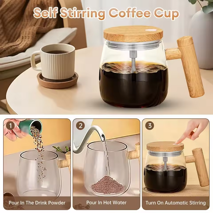 Electric Self Stirring Coffee Mug